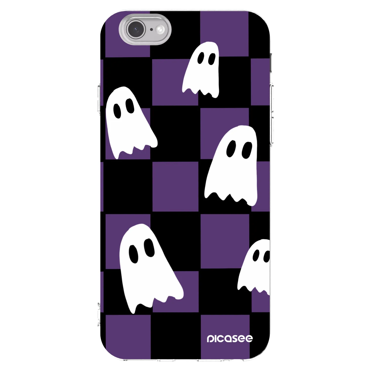 Picasee silikonový průhledný obal pro Apple iPhone 6/6S - Ghosts