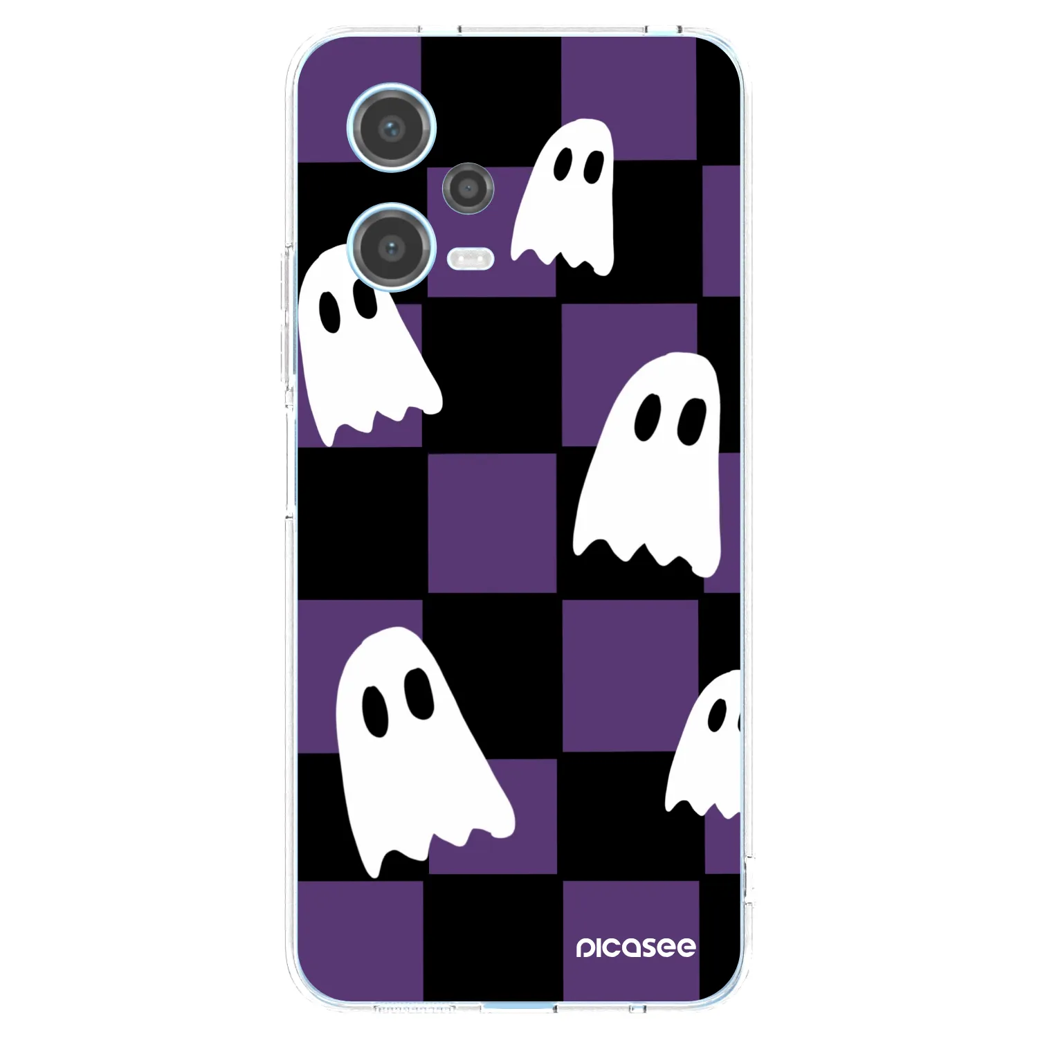 Picasee silikonový průhledný obal pro Xiaomi Redmi Note 12 5G - Ghosts