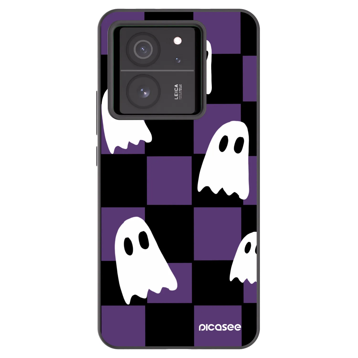 Picasee silikonový černý obal pro Xiaomi 13T Pro - Ghosts