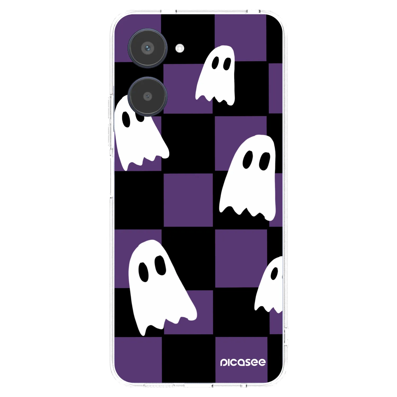Picasee silikonový průhledný obal pro Realme 10 4G - Ghosts