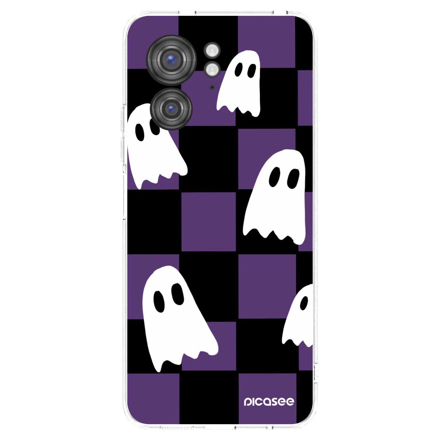 Picasee silikonový průhledný obal pro Motorola Edge 40 - Ghosts