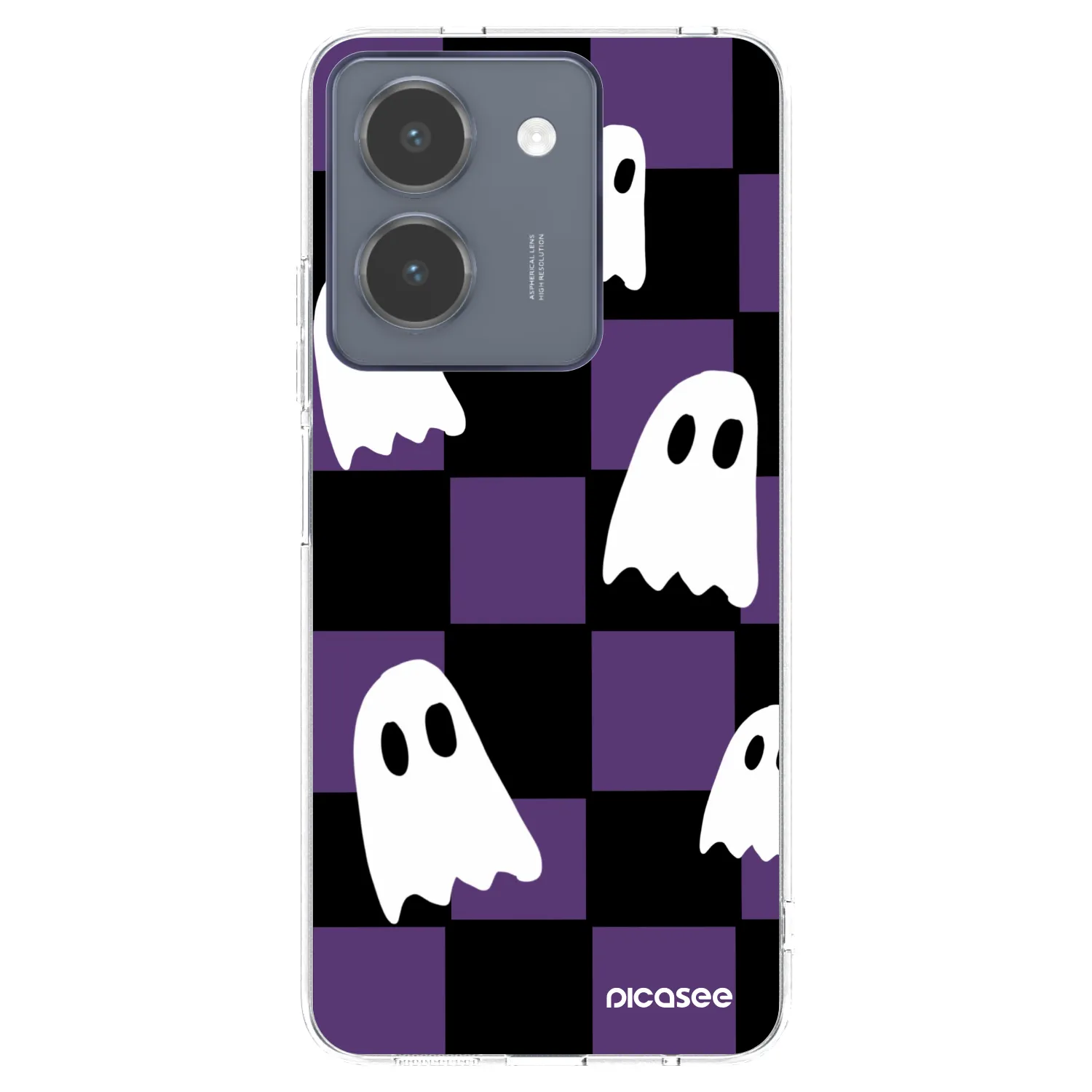 Picasee silikonový průhledný obal pro Vivo Y36 4G - Ghosts