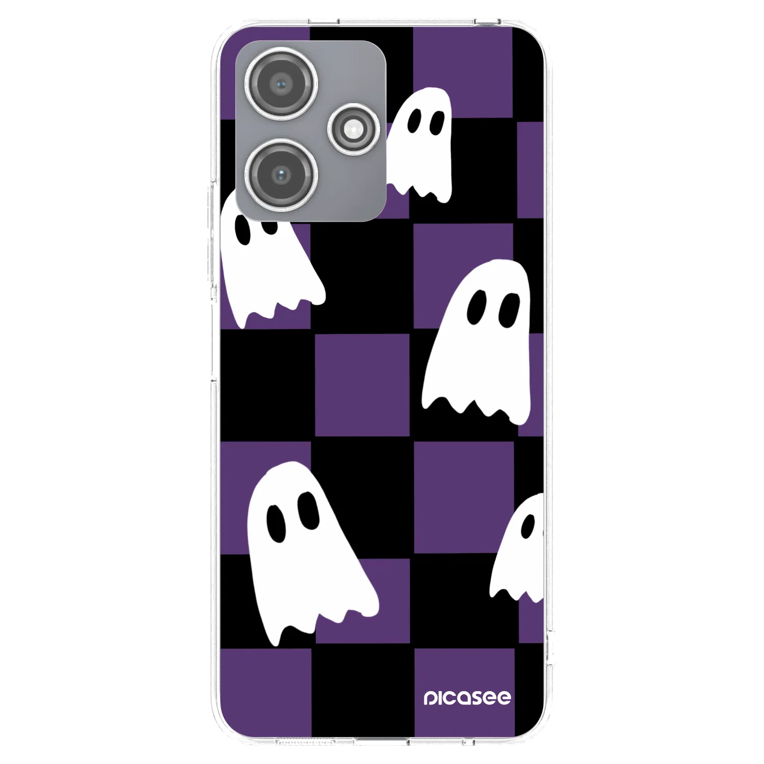 Picasee silikonový průhledný obal pro Xiaomi Redmi 12 5G - Ghosts