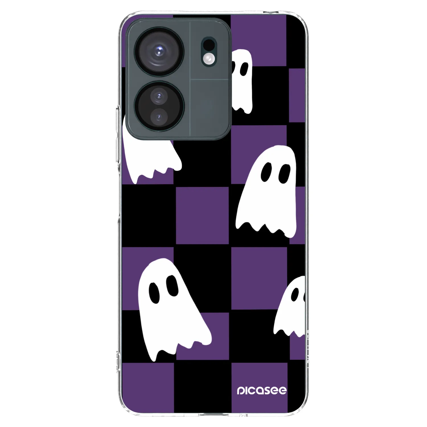 Picasee silikonový průhledný obal pro Xiaomi Redmi 13C 4G - Ghosts
