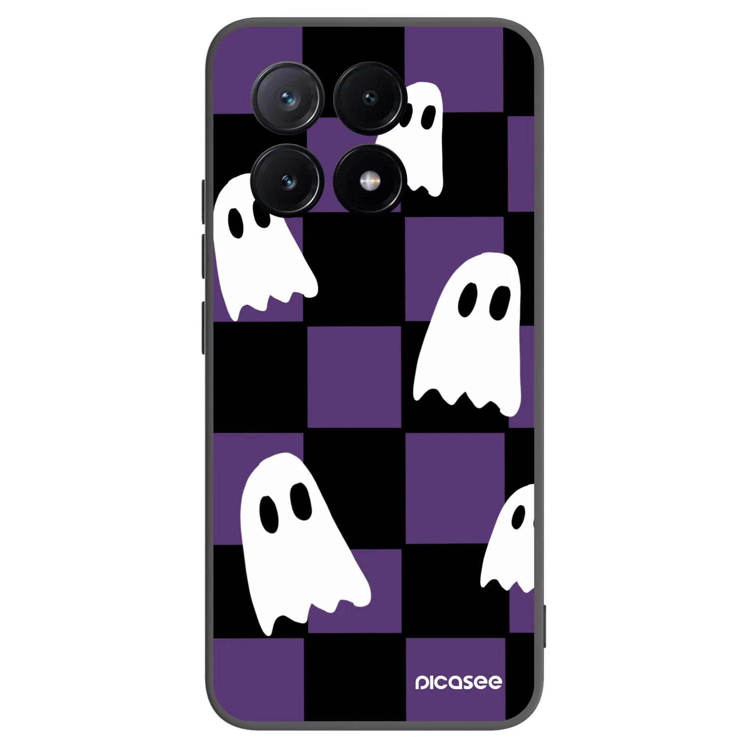 Picasee silikonový černý obal pro Xiaomi Poco X6 Pro - Ghosts