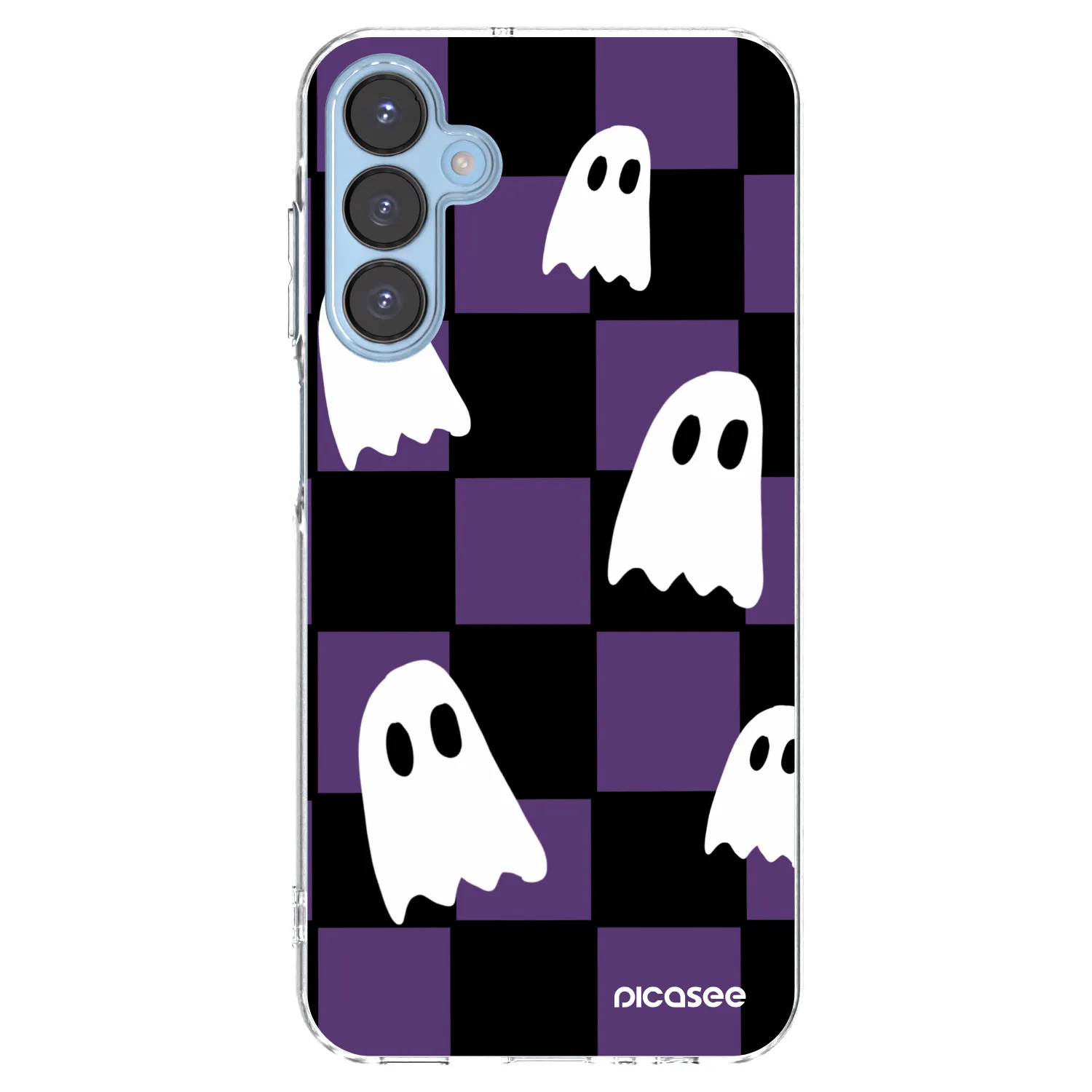 Picasee silikonový průhledný obal pro Samsung Galaxy A15 A156B 5G - Ghosts