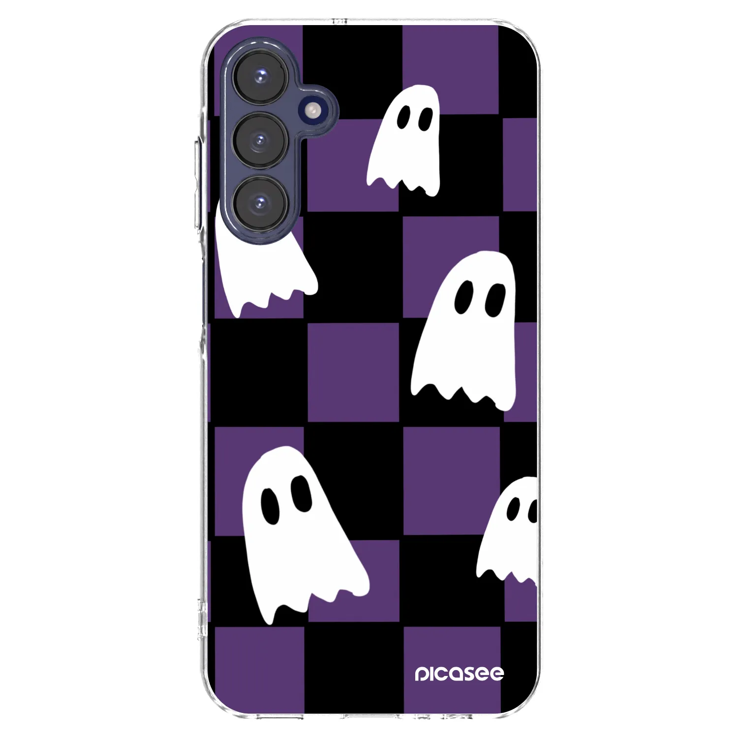 Picasee silikonový průhledný obal pro Samsung Galaxy A15 A155F 4G - Ghosts