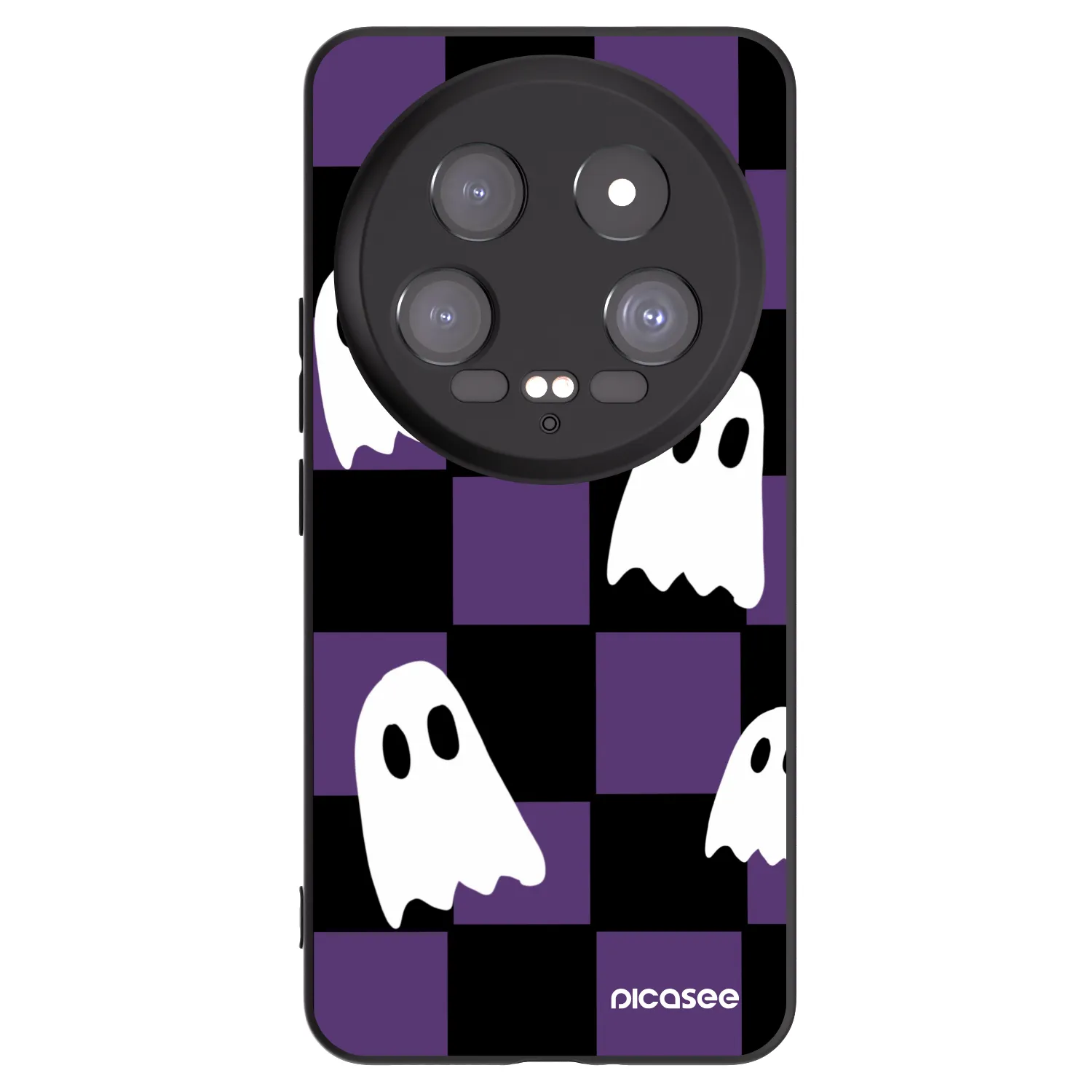 Picasee silikonový černý obal pro Xiaomi 14 Ultra - Ghosts