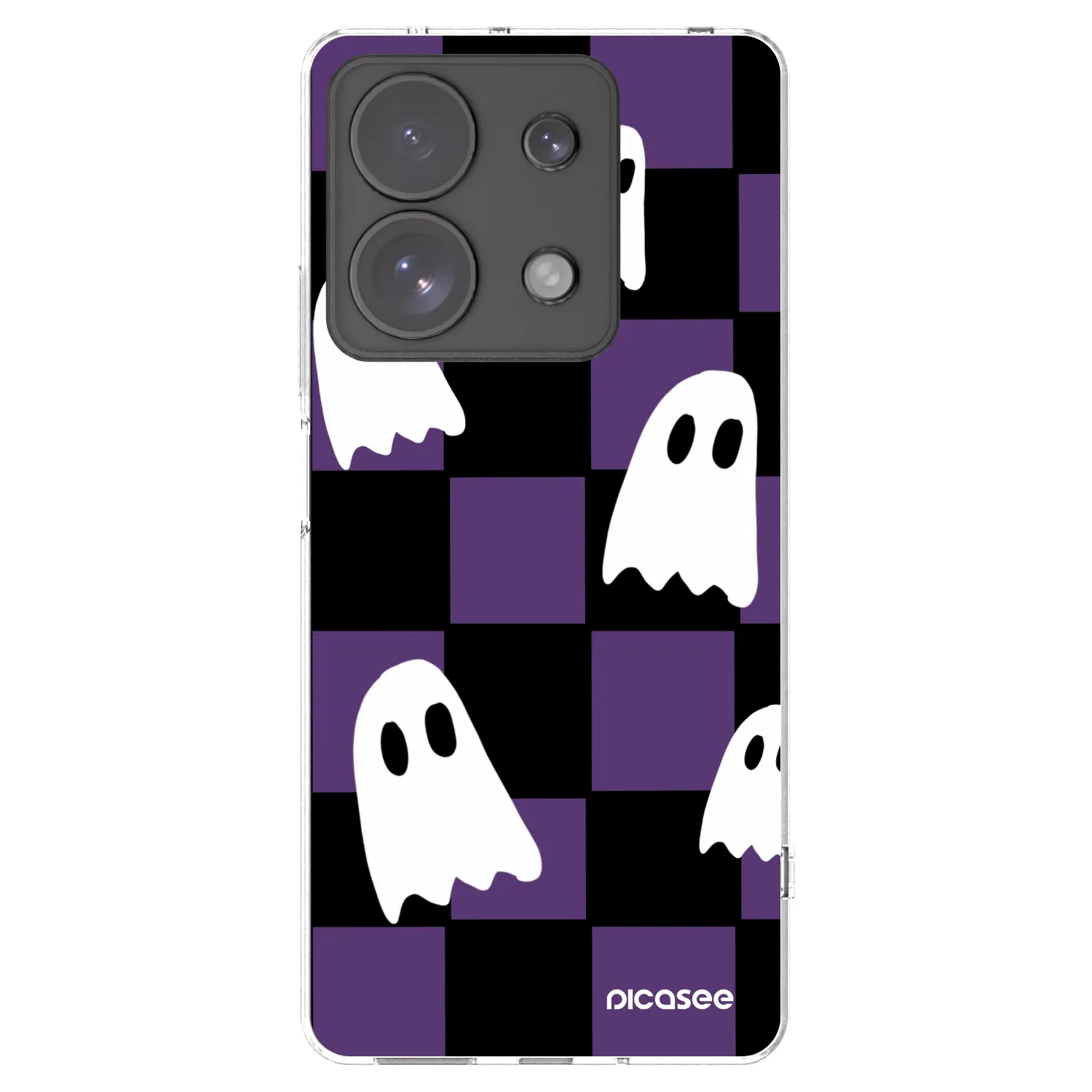 Picasee silikonový průhledný obal pro Xiaomi Redmi Note 13 Pro 4G - Ghosts