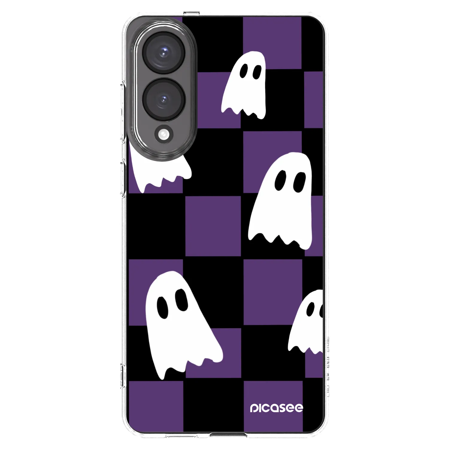 Picasee silikonový průhledný obal pro Samsung Galaxy S25 Edge 5G - Ghosts
