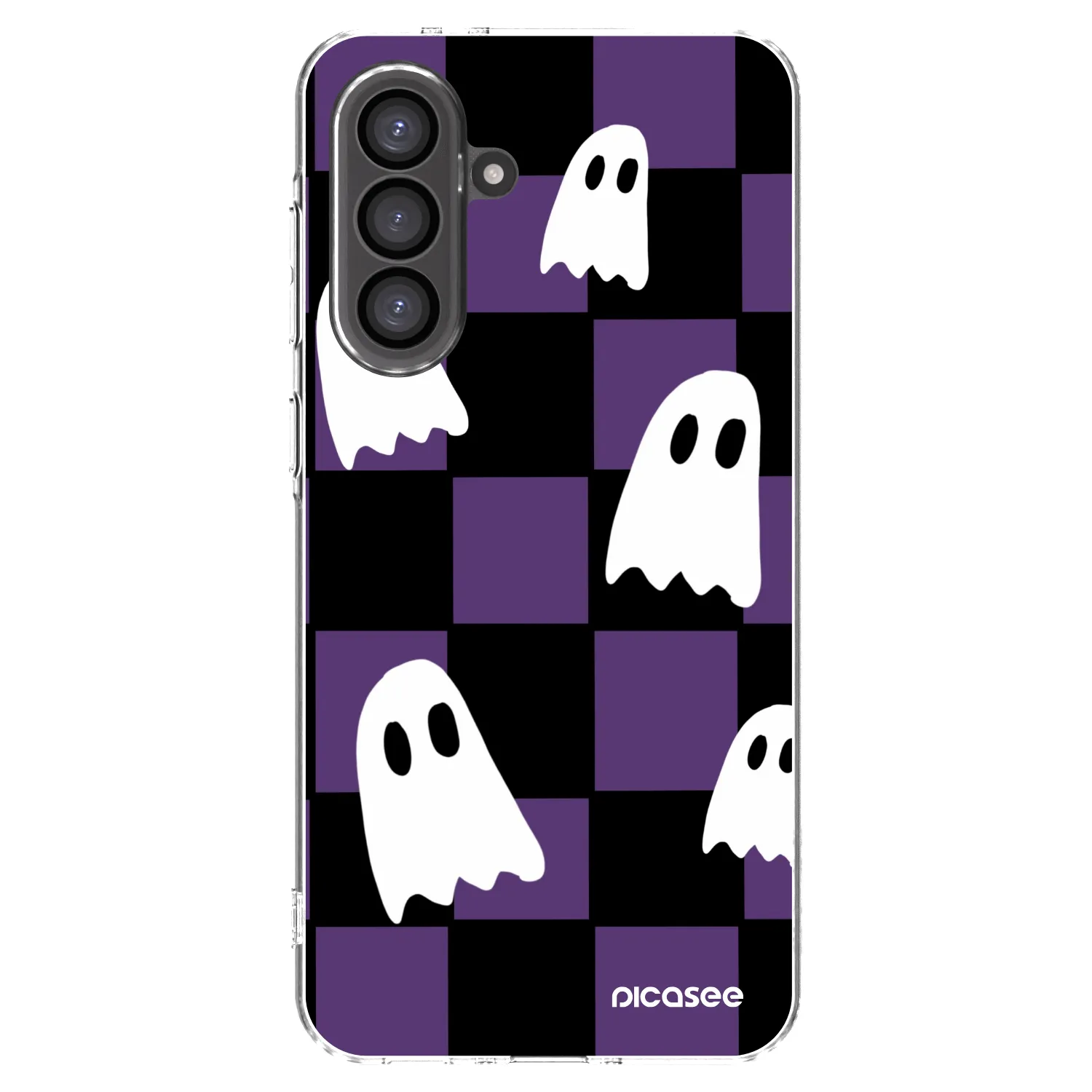 Picasee silikonový průhledný obal pro Samsung Galaxy A36 5G - Ghosts