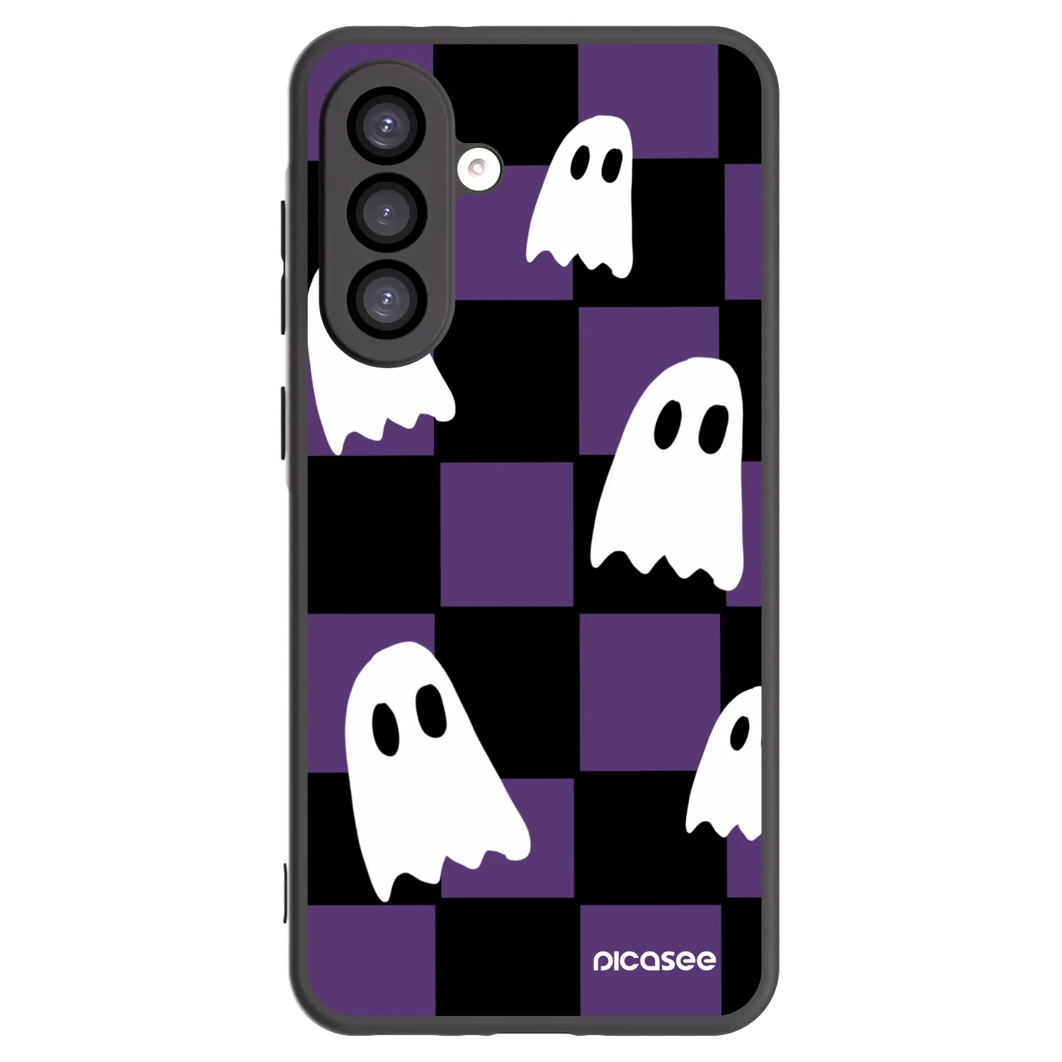 Picasee silikonový černý obal pro Samsung Galaxy A26 5G A266B - Ghosts