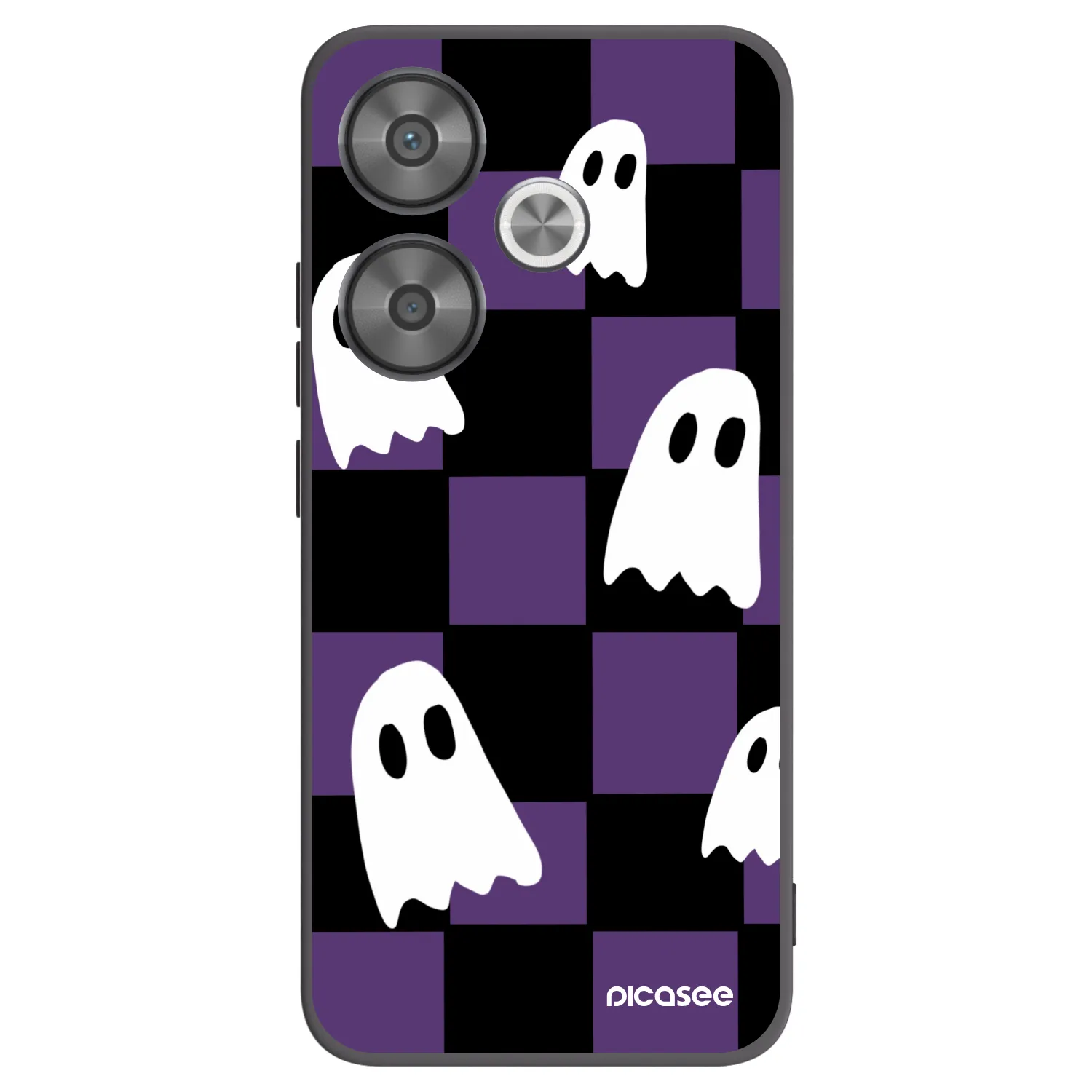 Picasee silikonový černý obal pro Xiaomi Poco F6 - Ghosts