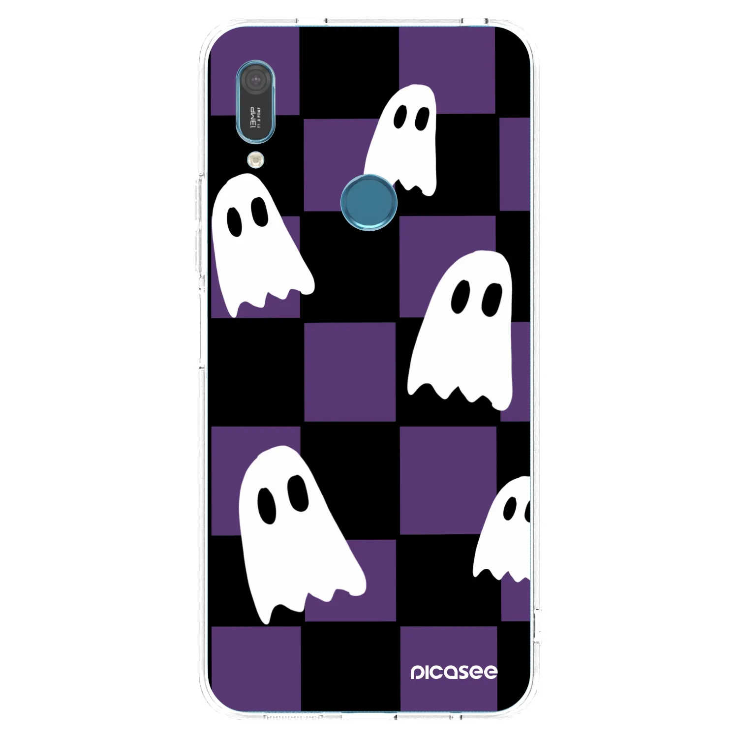 Picasee silikonový průhledný obal pro Huawei Y6 2019 - Ghosts