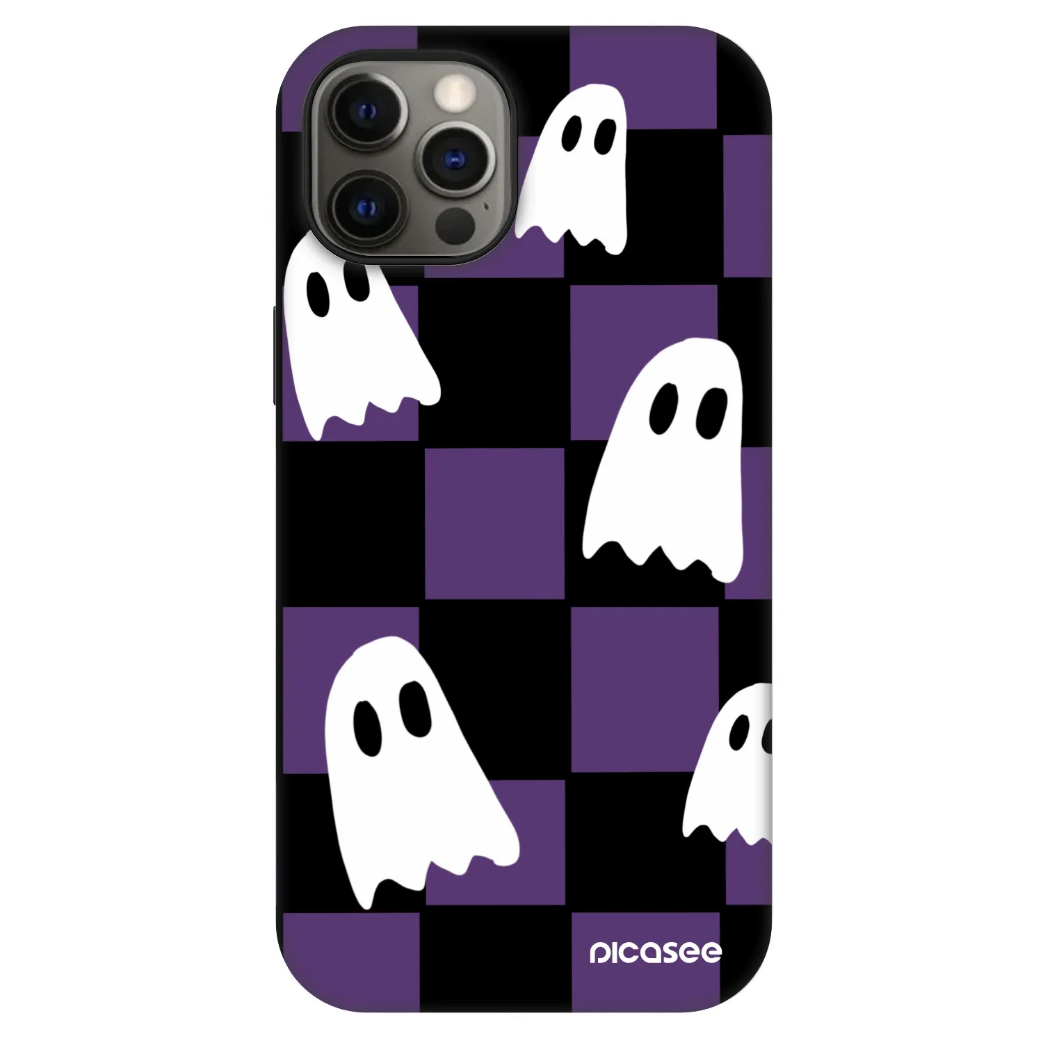 Picasee Fashion Case MagSafe Apple iPhone 12 Pro - Ghosts