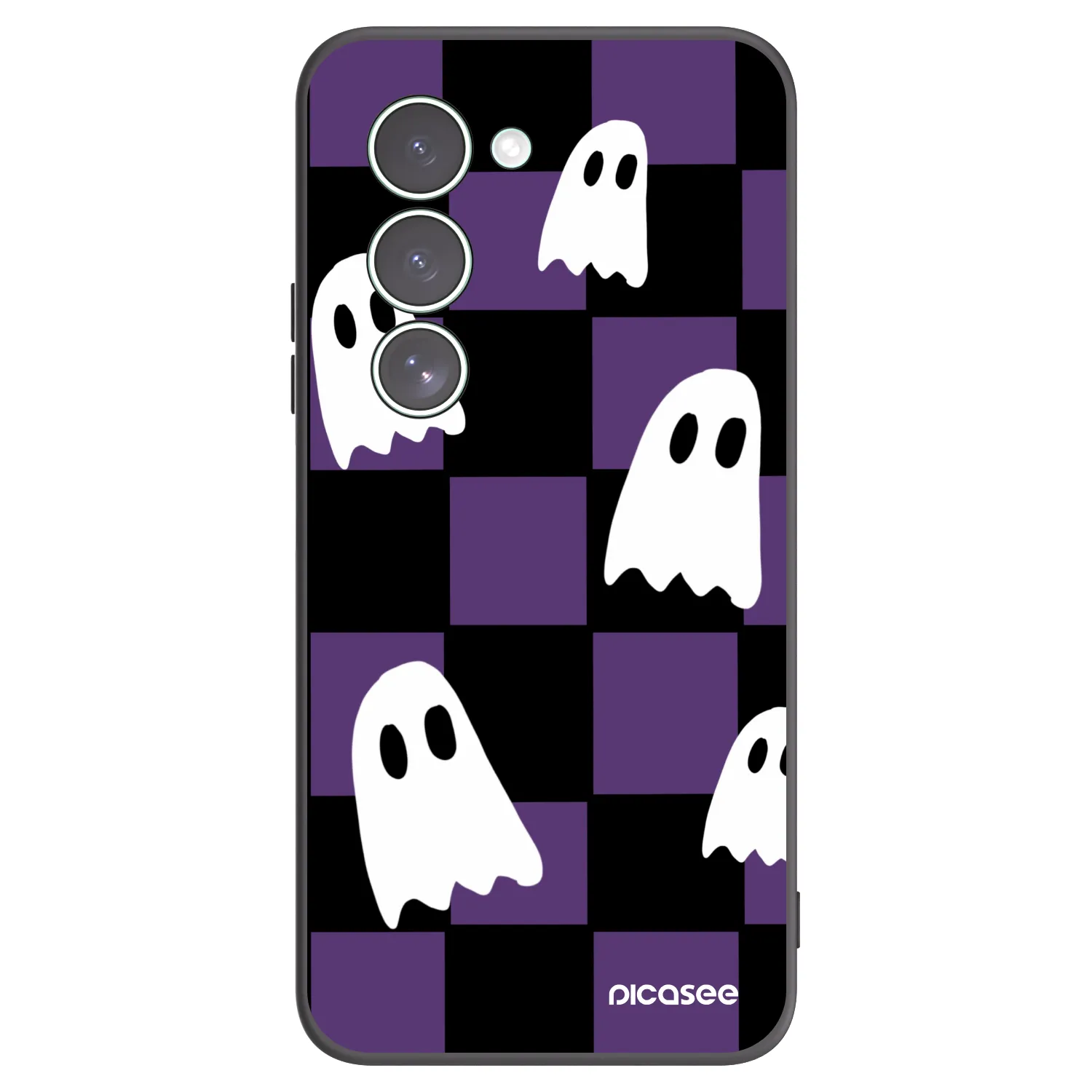 Picasee silikonový černý obal pro Xiaomi Redmi 15 5G - Ghosts