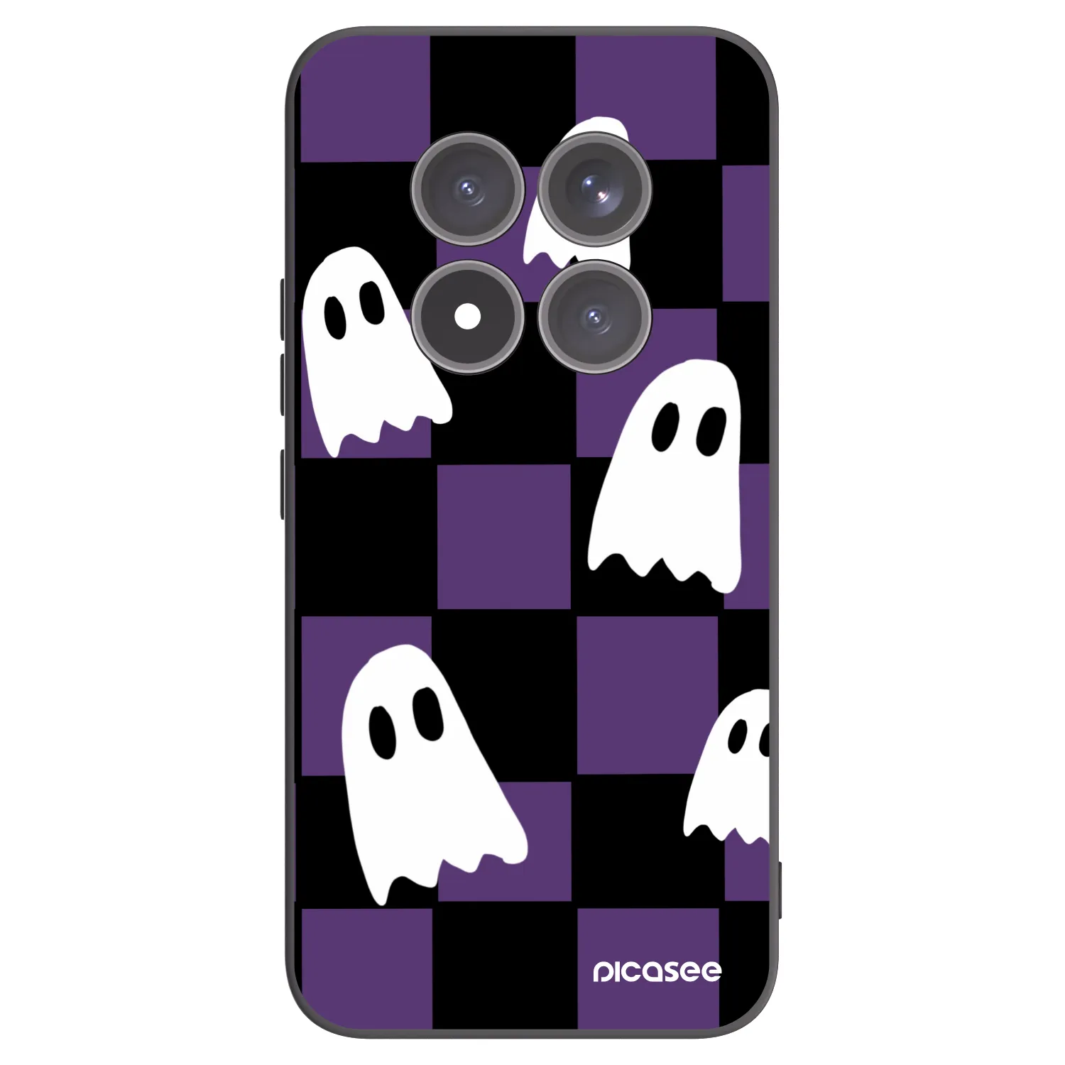 Picasee silikonový černý obal pro Xiaomi Redmi Note 15 Pro+ - Ghosts