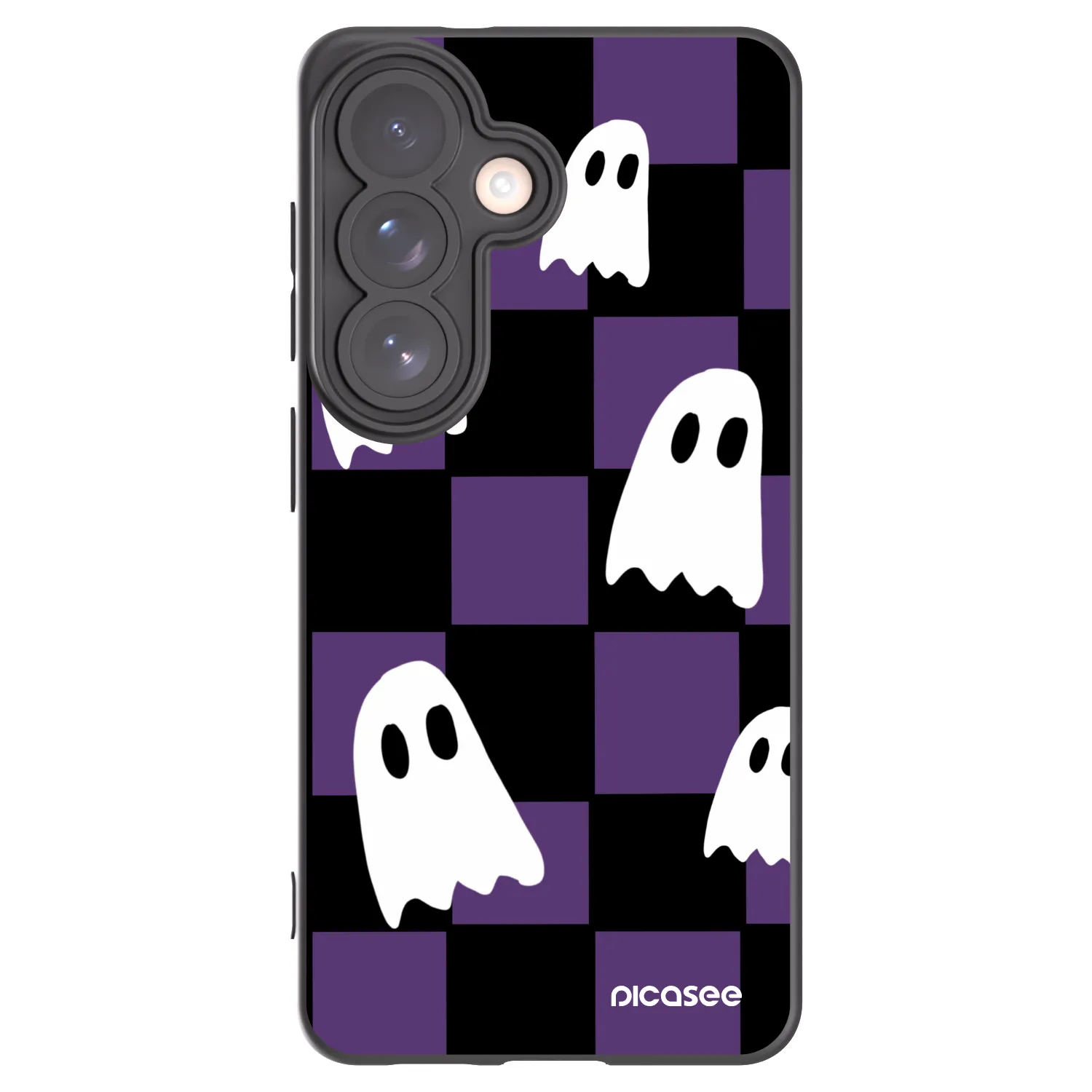Picasee silikonový černý obal pro Samsung Galaxy S26 - Ghosts