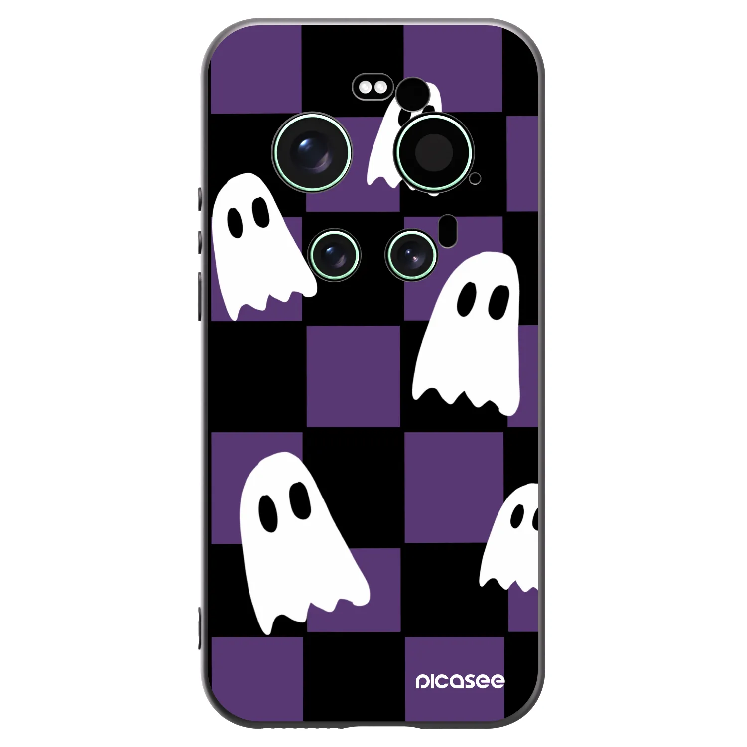 Picasee silikonový černý obal pro Xiaomi 17 Ultra - Ghosts