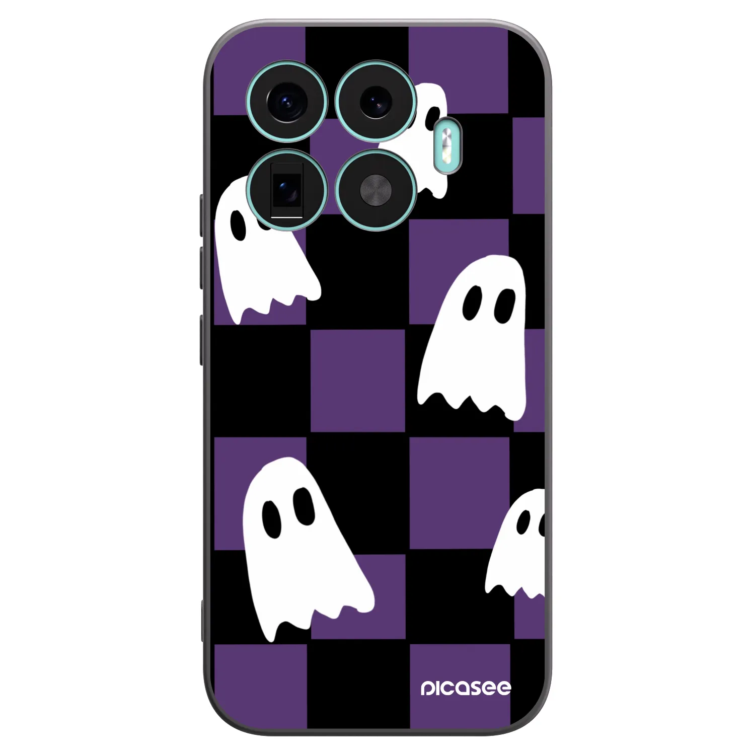 Picasee silikonový černý obal pro Xiaomi 17T - Ghosts