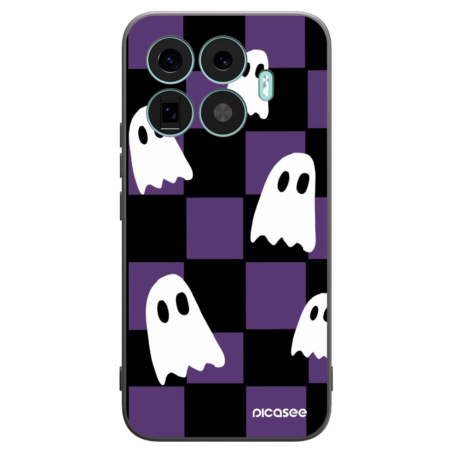 Picasee silikonový černý obal pro Xiaomi 17T Pro - Ghosts