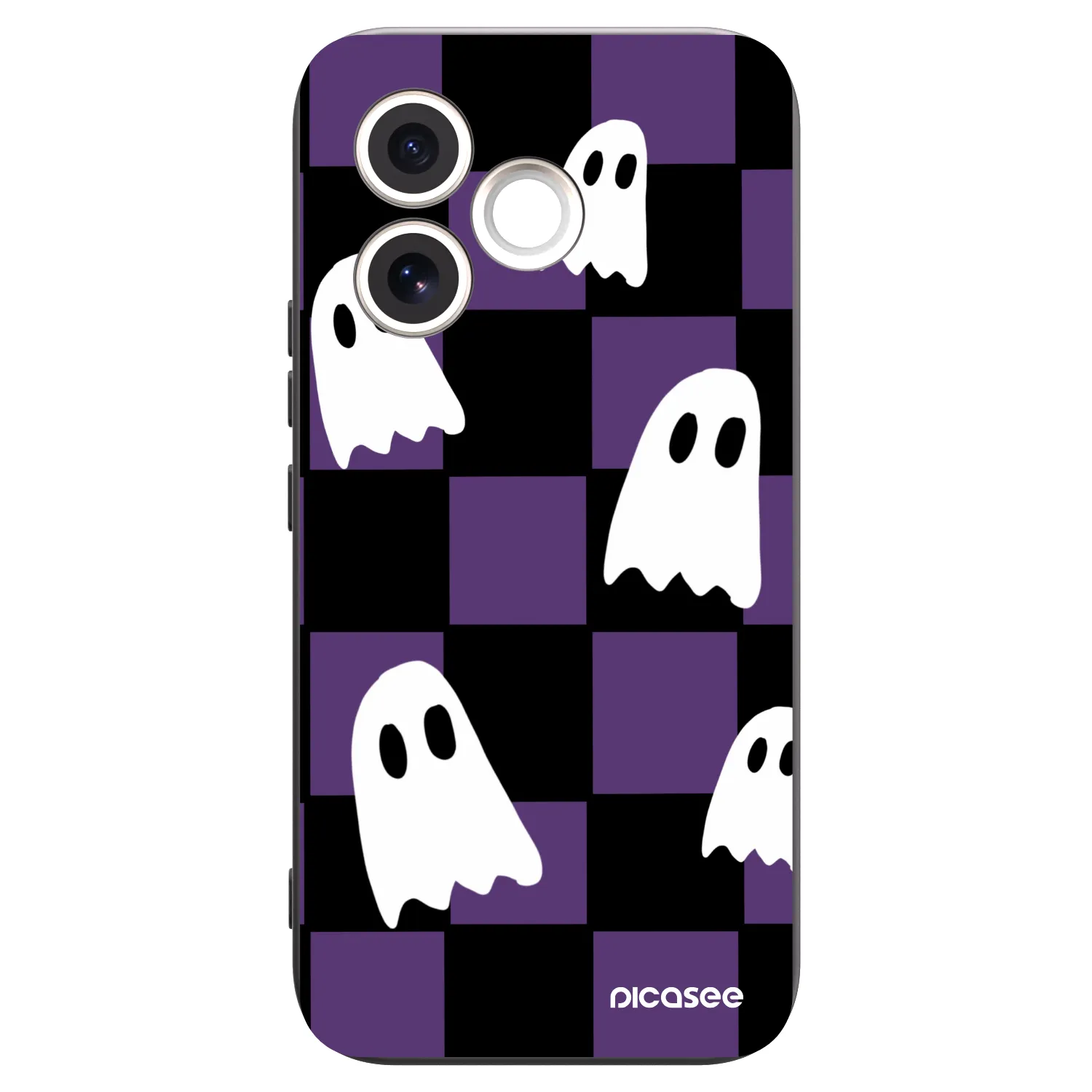 Picasee silikonový černý obal pro Honor 600 Lite - Ghosts