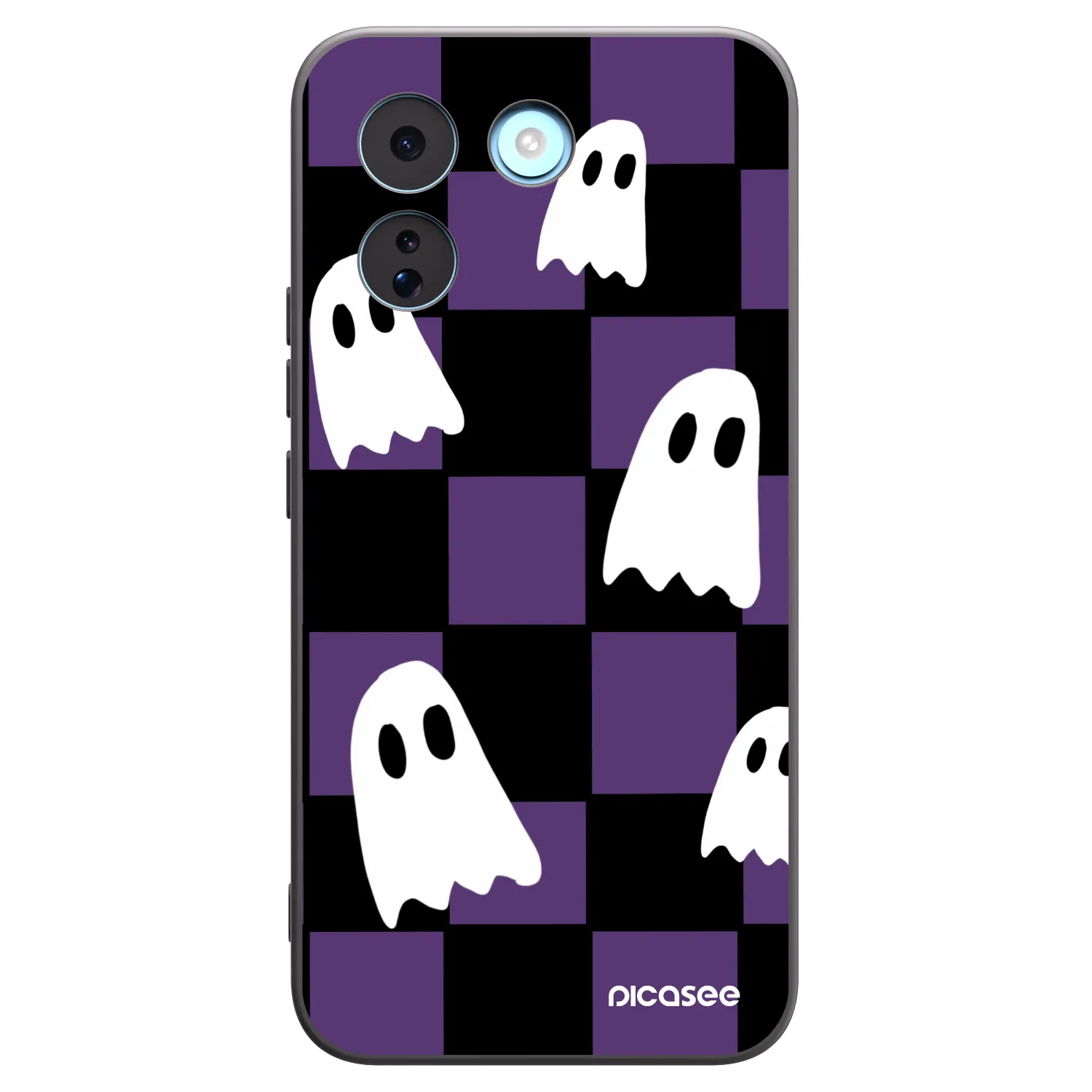 Picasee silikonový černý obal pro Xiaomi Redmi Note 17 Pro MAX 5G - Ghosts