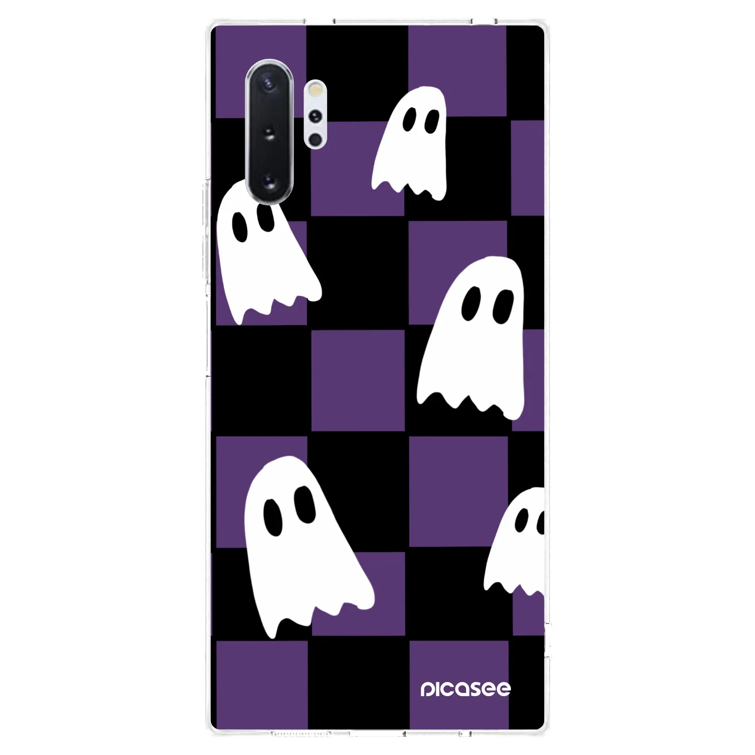 Picasee silikonový průhledný obal pro Samsung Galaxy Note 10+ N975F - Ghosts