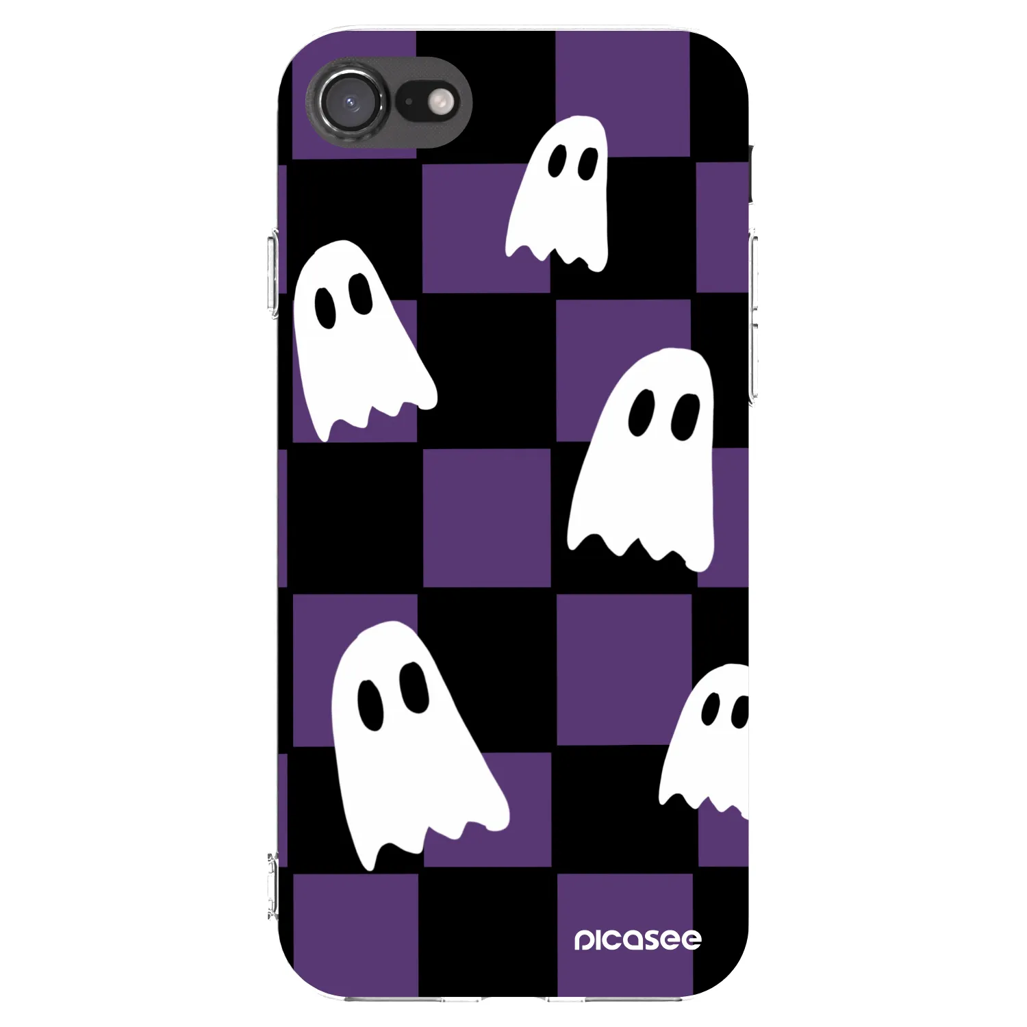 Picasee silikonový průhledný obal pro Apple iPhone 8 - Ghosts