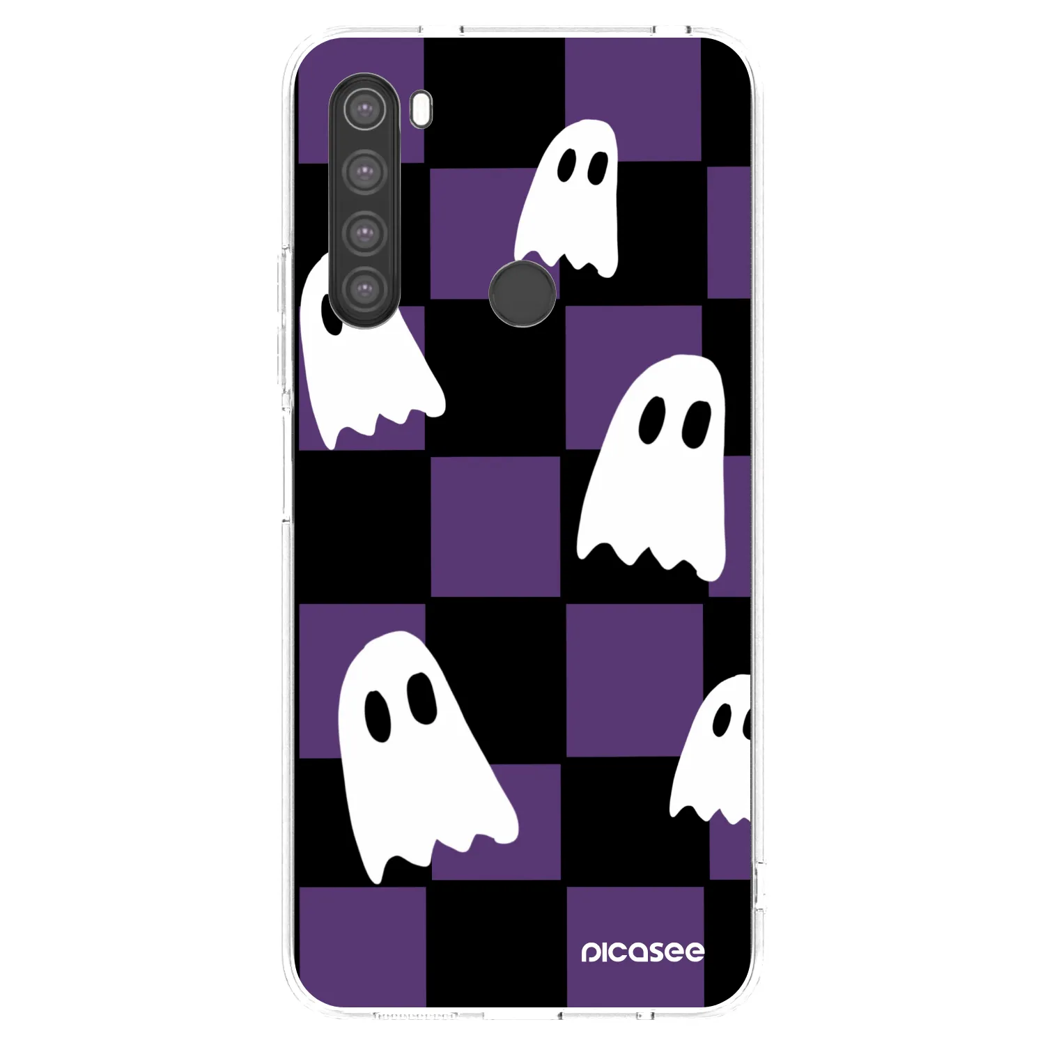 Picasee silikonový průhledný obal pro Xiaomi Redmi Note 8 - Ghosts