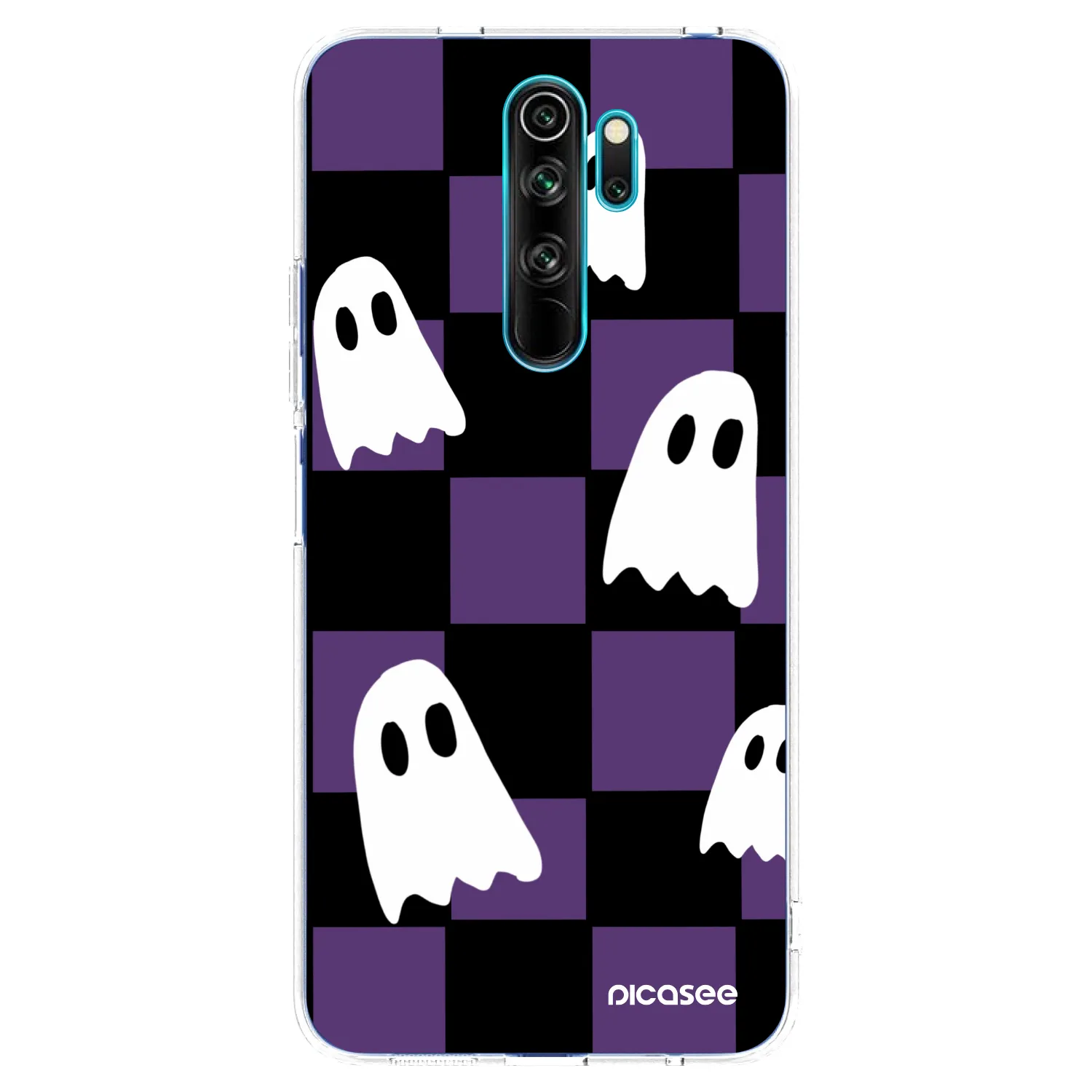 Picasee silikonový průhledný obal pro Xiaomi Redmi Note 8 Pro - Ghosts