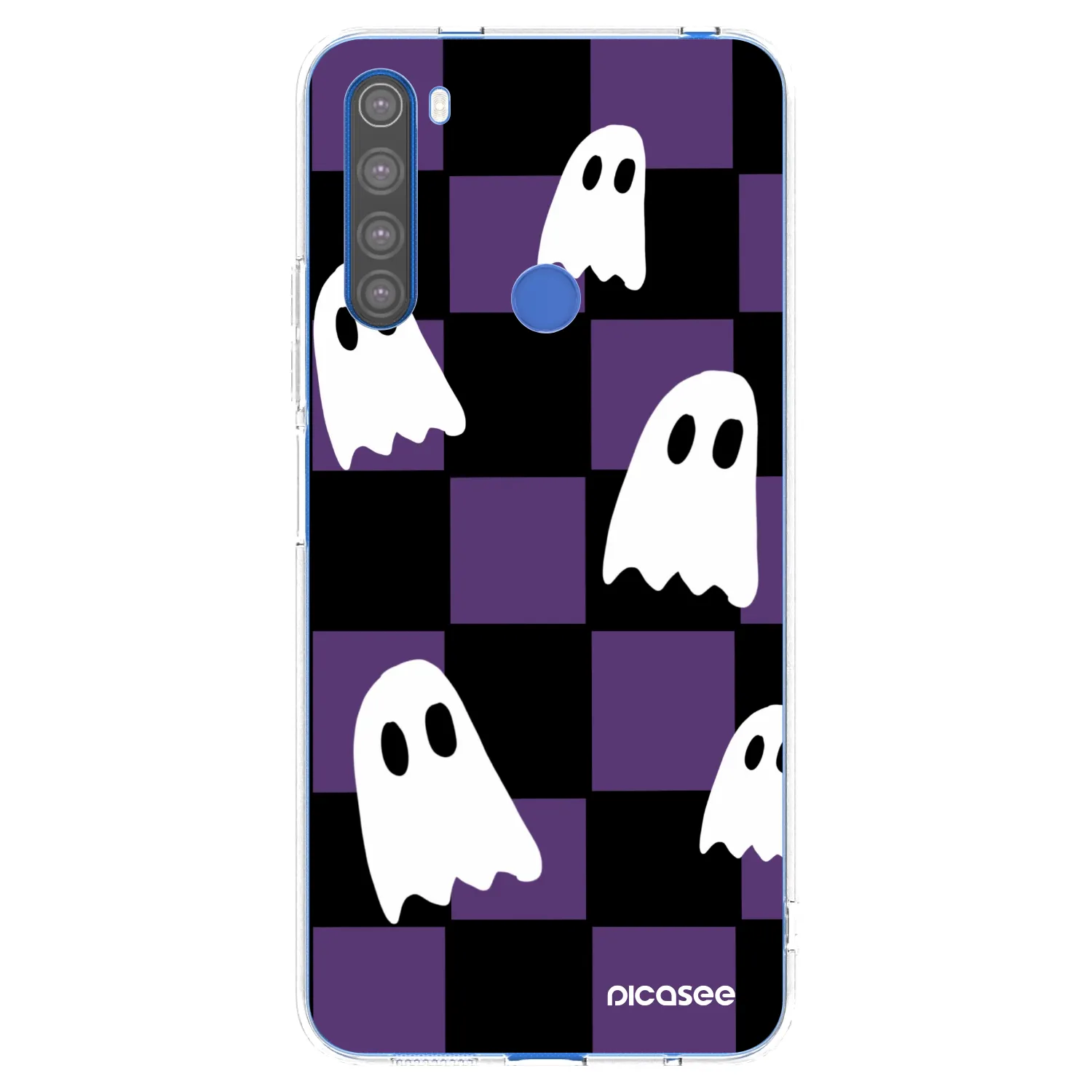 Picasee silikonový průhledný obal pro Xiaomi Redmi Note 8T - Ghosts
