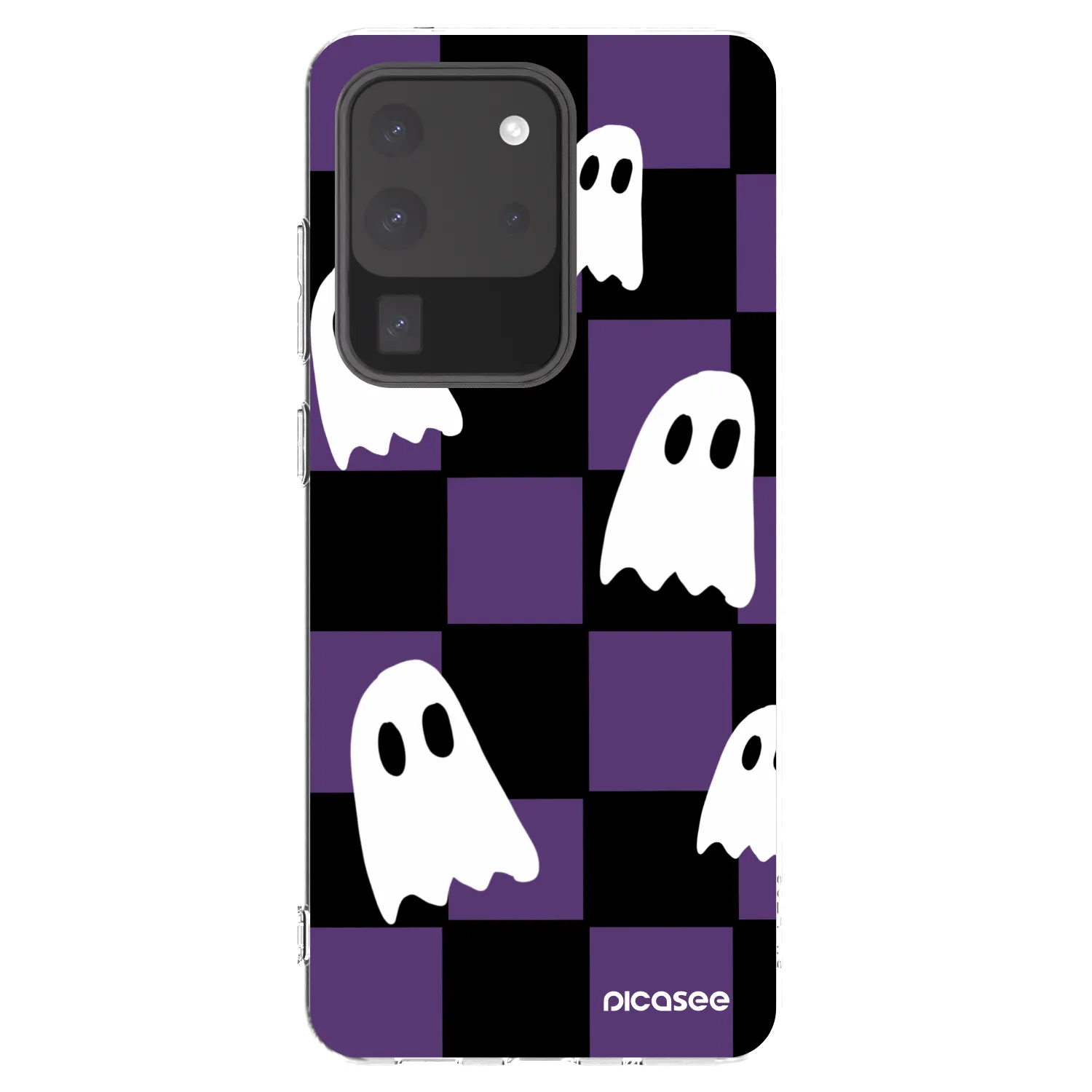 Picasee silikonový průhledný obal pro Samsung Galaxy S20 Ultra 5G G988F - Ghosts
