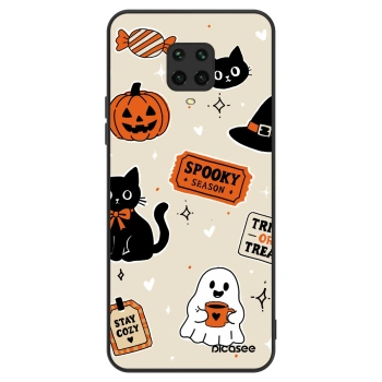 Obal pro Xiaomi Redmi Note 9S - Halloween stickers