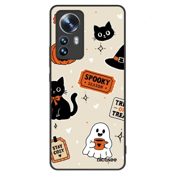 Obal pro Xiaomi 12 Pro - Halloween stickers