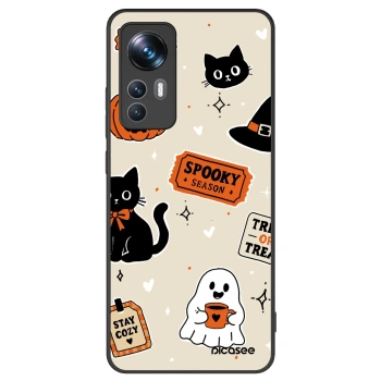 Obal pro Xiaomi 12T - Halloween stickers