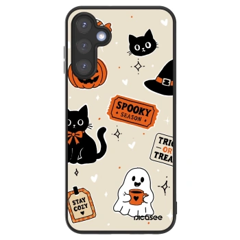 Obal pro Samsung Galaxy A15 A156B 5G - Halloween stickers