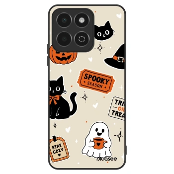 Obal pro Honor 200 Smart 5G - Halloween stickers