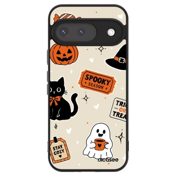 Obal pro Google Pixel 9 - Halloween stickers