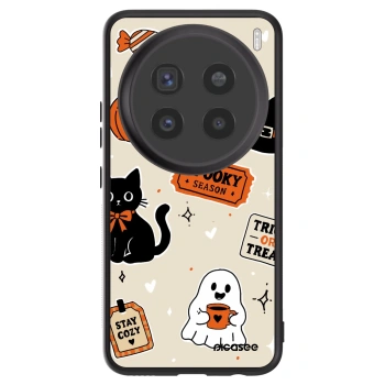 Obal pro Vivo X200 Pro - Halloween stickers