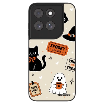 Obal pro Motorola Moto G77 - Halloween stickers