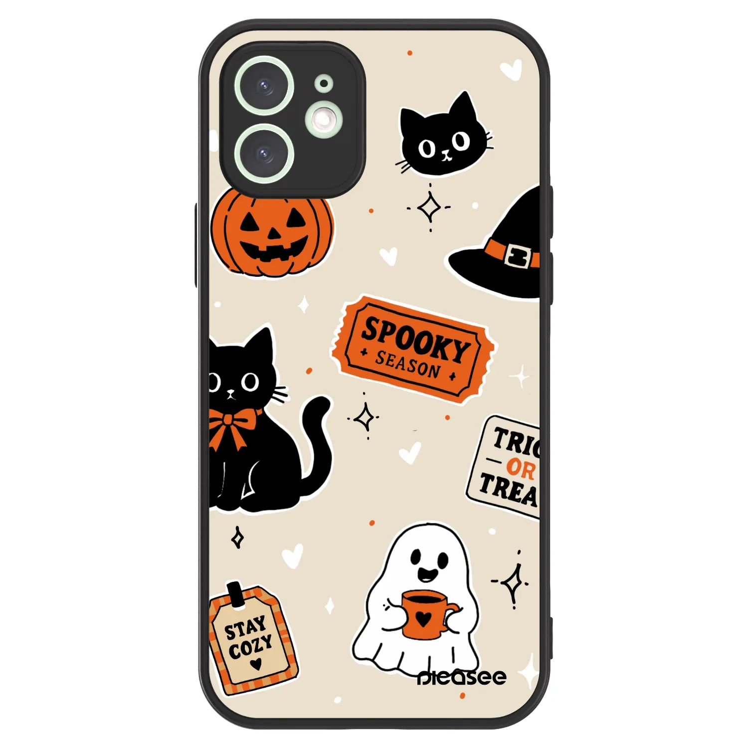 Picasee ULTIMATE CASE pro Apple iPhone 12 - Halloween stickers