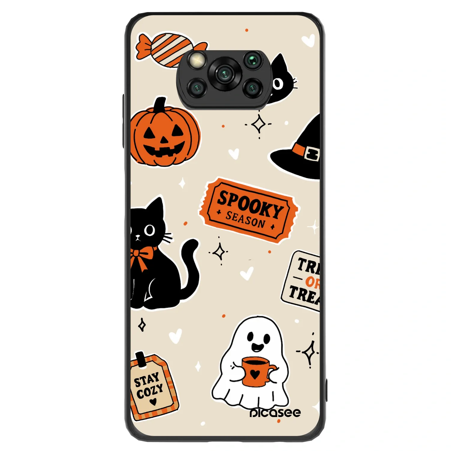 Picasee ULTIMATE CASE pro Xiaomi Poco X3 - Halloween stickers
