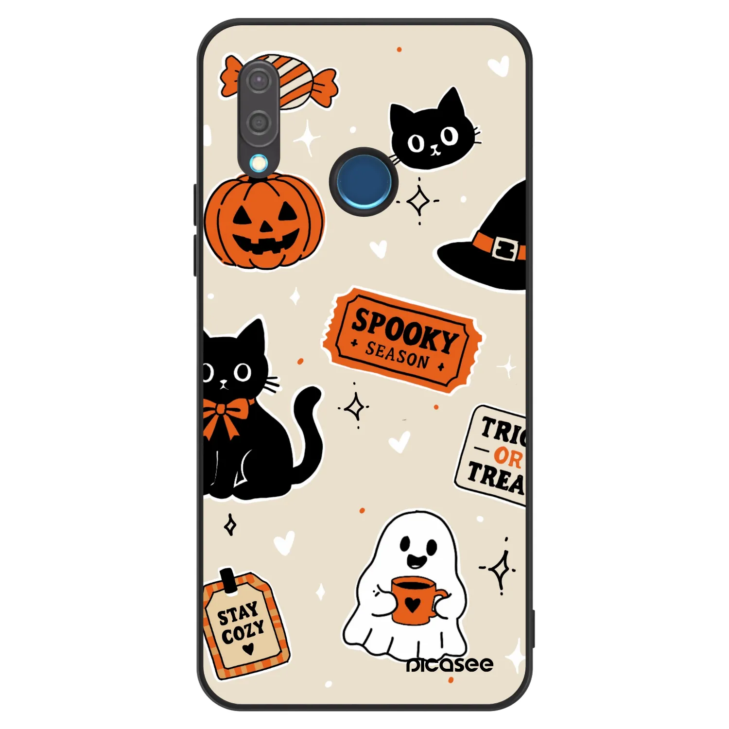 Picasee ULTIMATE CASE pro Huawei P20 Lite - Halloween stickers