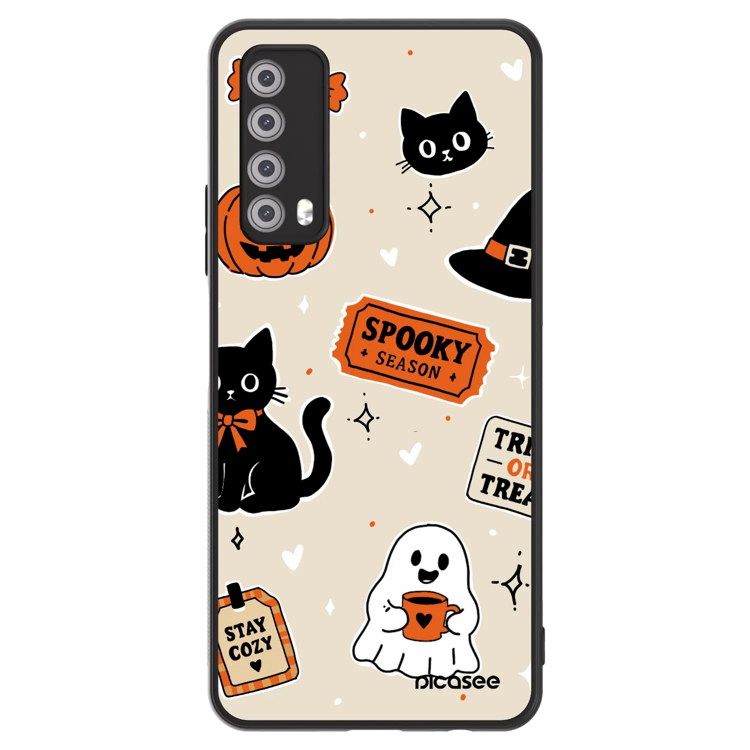 Picasee ULTIMATE CASE pro Huawei P Smart 2021 - Halloween stickers