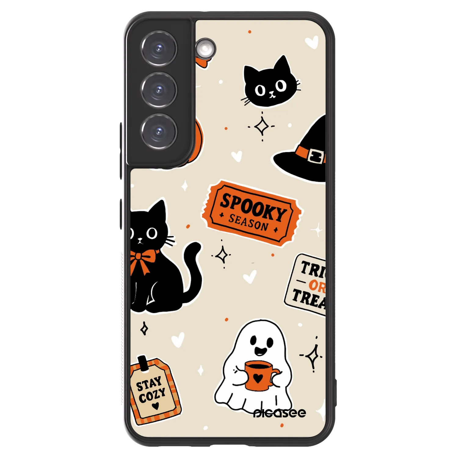 Picasee ULTIMATE CASE pro Samsung Galaxy S22 5G - Halloween stickers