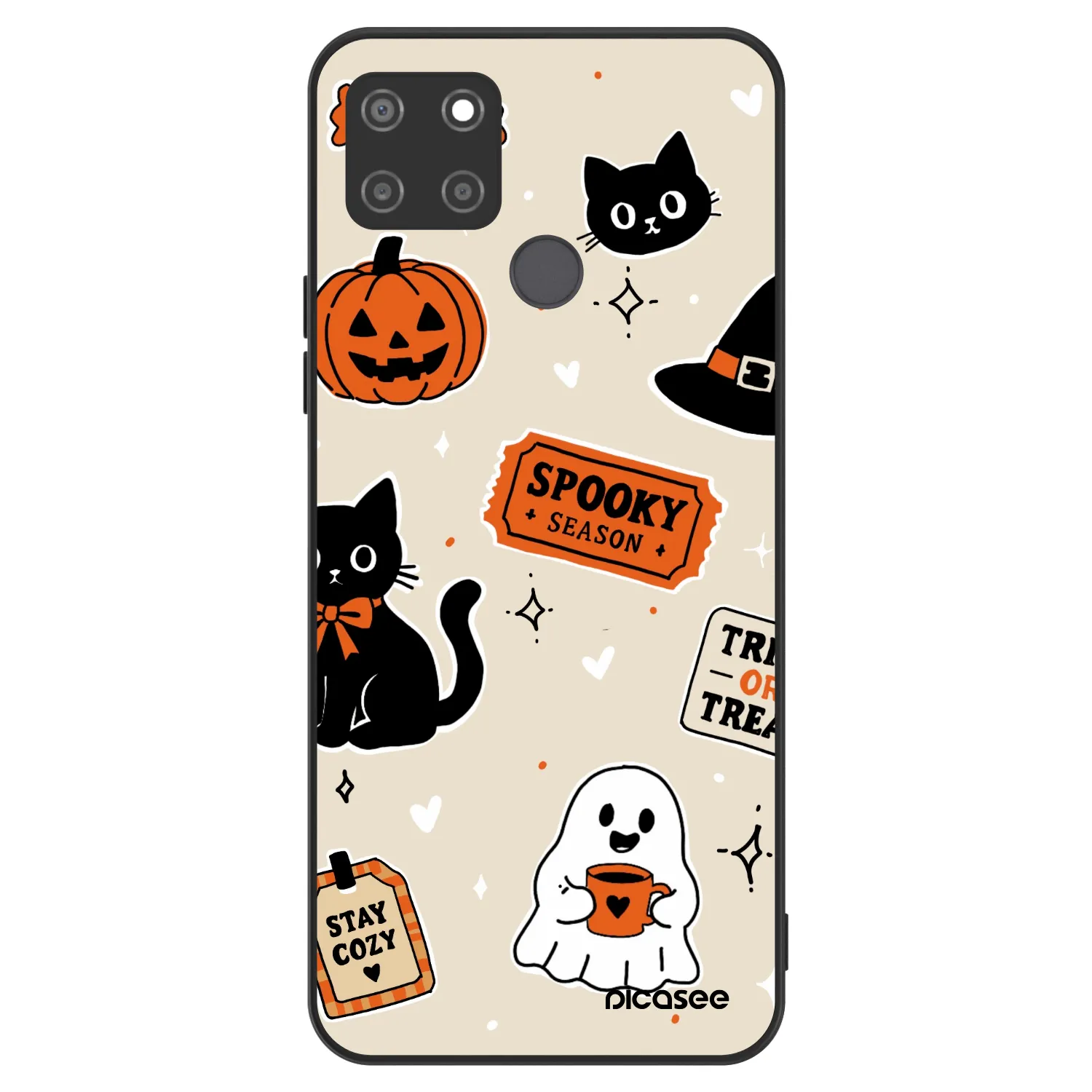 Picasee ULTIMATE CASE pro Realme C21Y - Halloween stickers