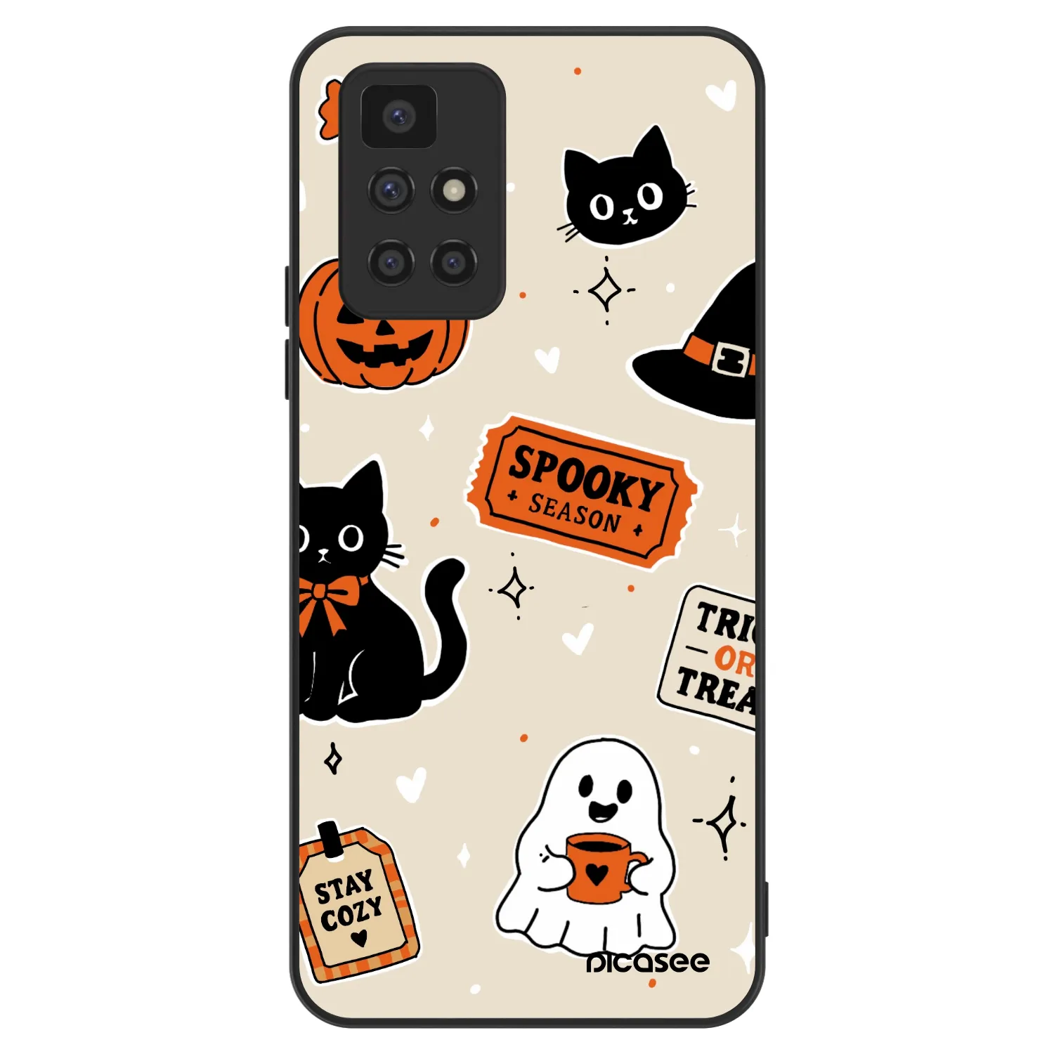 Picasee ULTIMATE CASE pro Xiaomi Redmi 10 (2022) - Halloween stickers