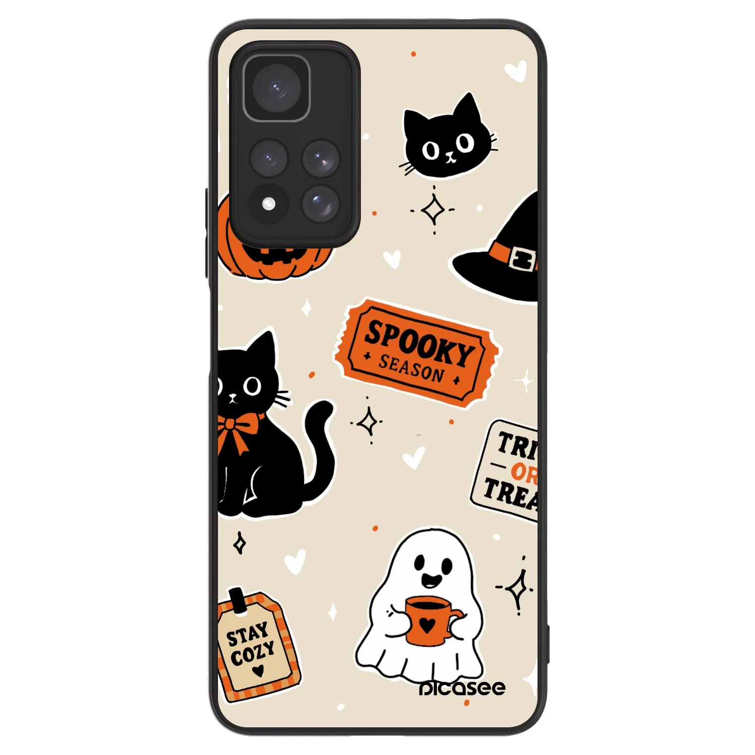 Picasee ULTIMATE CASE pro Xiaomi Redmi Note 11 Pro+ 5G - Halloween stickers