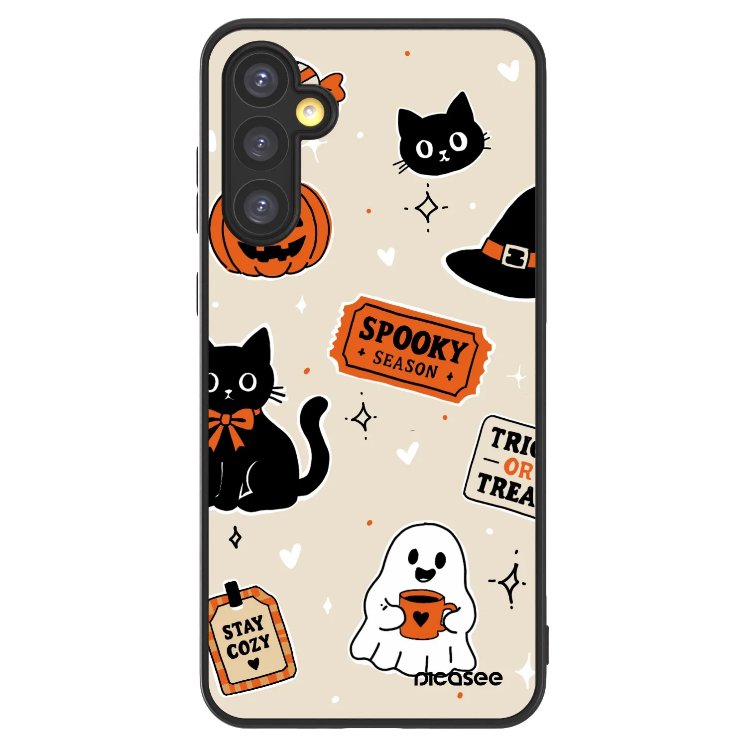 Picasee ULTIMATE CASE pro Samsung Galaxy A34 5G A346B - Halloween stickers